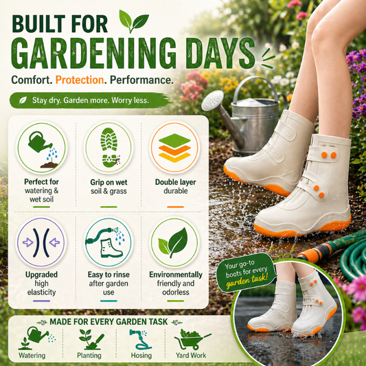 Plantify-JoY™ GardenGuard Waterproof Shoe Covers